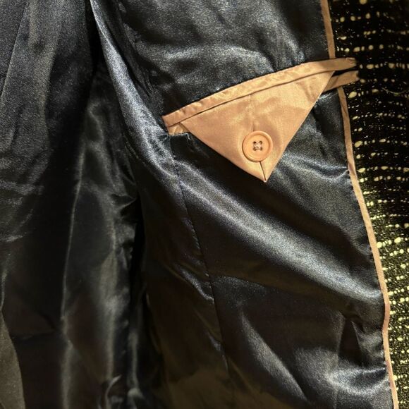 J.Crew Tweed Lurex Lady Coat with Braided Trim - Metallic - Picture 11 of 12